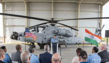 Indian Air Force gets its first fleet of 8 Apache assault helicopters