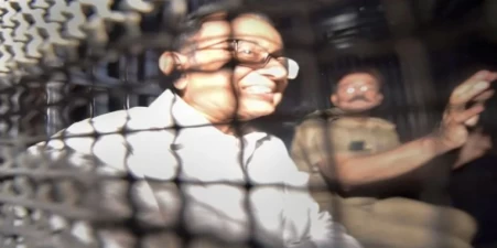 P Chidambaram spends his first night at Tihar Jail with no