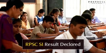 RPSC SI 2023 Result Declared Check  at rpsc.rajasthan.gov.in