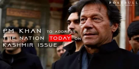 Imran Khan to address the nation about the Kashmir Issue Today at 5:30 PM