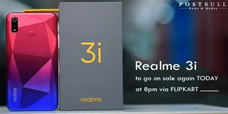 Realme 3i Starts Today at 12pm IST via Flipkart, Realme