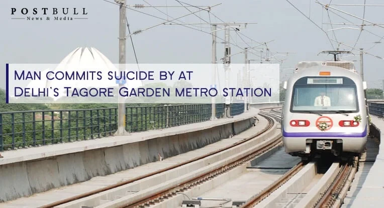 Man commits suicide by jumping before train at Delhi’s Tagore Garden metro station
