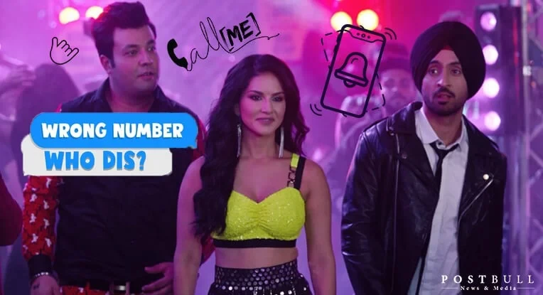Sunny Leone’s Phone Number in  Movie 'Arjun Patiala'