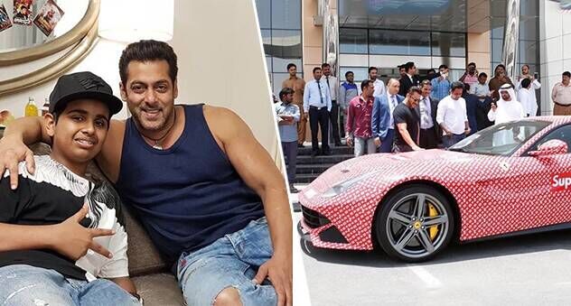 Rashed Belhasa ferrari
