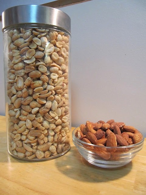 Almonds and Peanuts