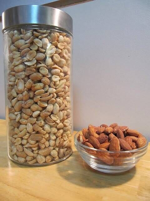 Almonds and Peanuts