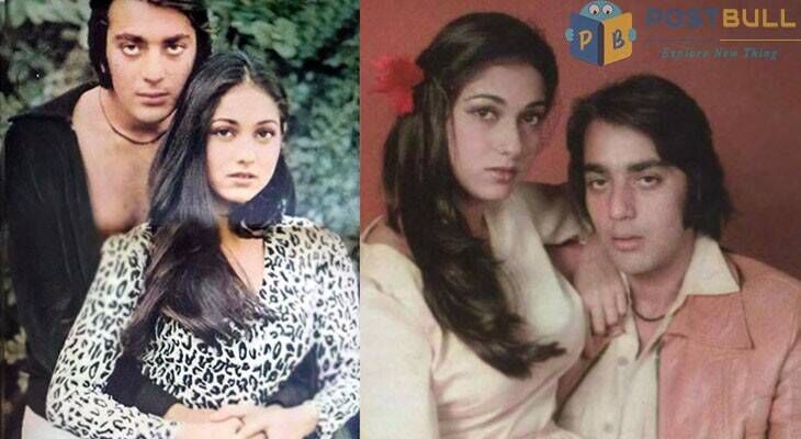 Sanjay dutt and Tina Munim
