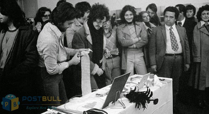 People approaching table
