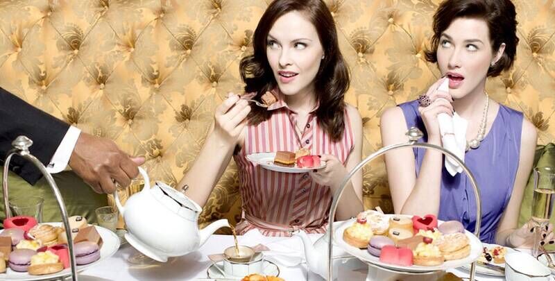 Don't drink tea after food
