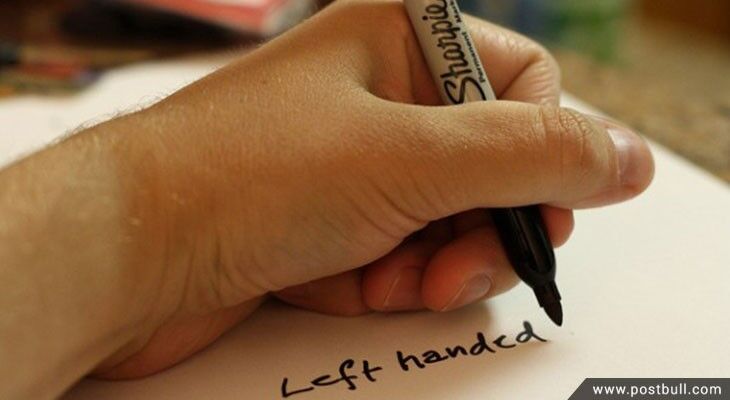 More men are lefties
