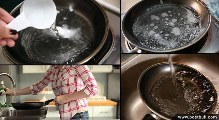 Lubricate your non stick pan