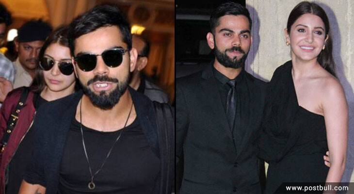 Virat Kohli and Anushka Sharma