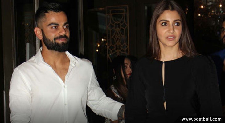 Virat Kohli and Anushka Sharma