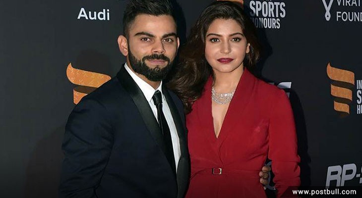Virat Kohli and Anushka Sharma