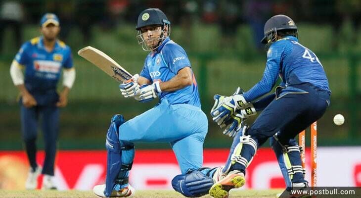Dhoni not out
