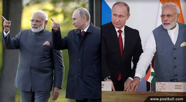 Modi Russia and Europe tour