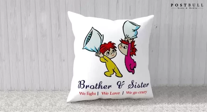 Crazy Siblings Cushion