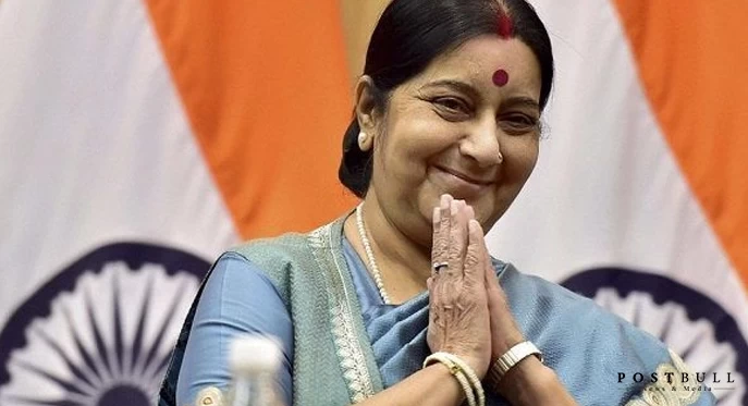 Sushma Swaraj As Union Health Minister