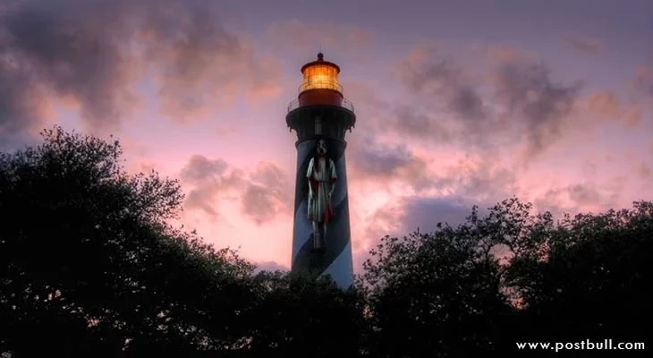 St Augustine Lighthouse, USA Min