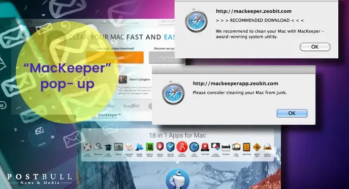 “MacKeeper” Pop Up