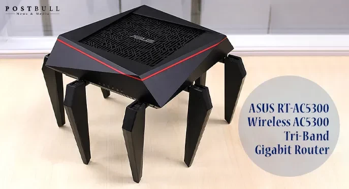 ASUS RT AC5300 Wireless AC5300 Tri Band Gigabit Router
