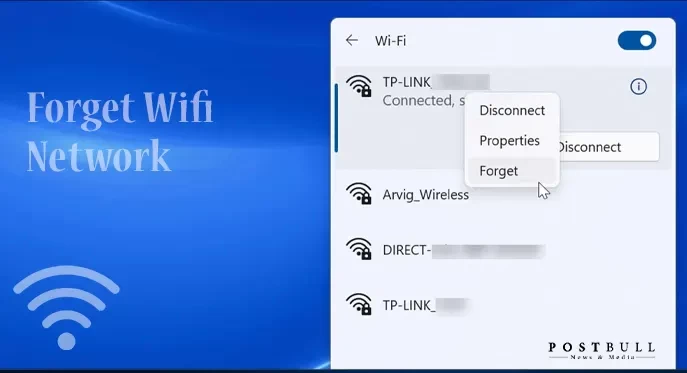 Forget Wi Fi Network On Windows 10