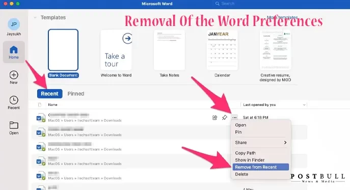 Removal Of The Word Preferences