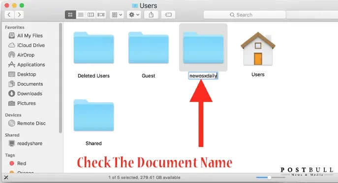 Check The Document Name