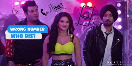 Sunny Leone’s Phone Number in  Movie 'Arjun Patiala'