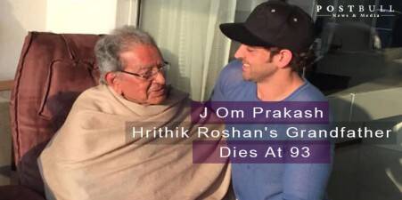 Hrithik Roshan's Grandfather And Filmmaker J Om Prakash